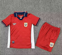 Panama 2026 Red/White/Navy Home Kids Jersey Set