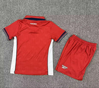 Panama 2026 Red/White/Navy Home Kids Jersey Set