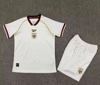 Panama 2026 White/Navy/Red Trim Away Kids Jersey Set