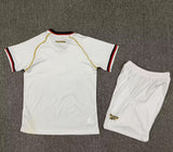 Panama 2026 White/Navy/Red Trim Away Kids Jersey Set