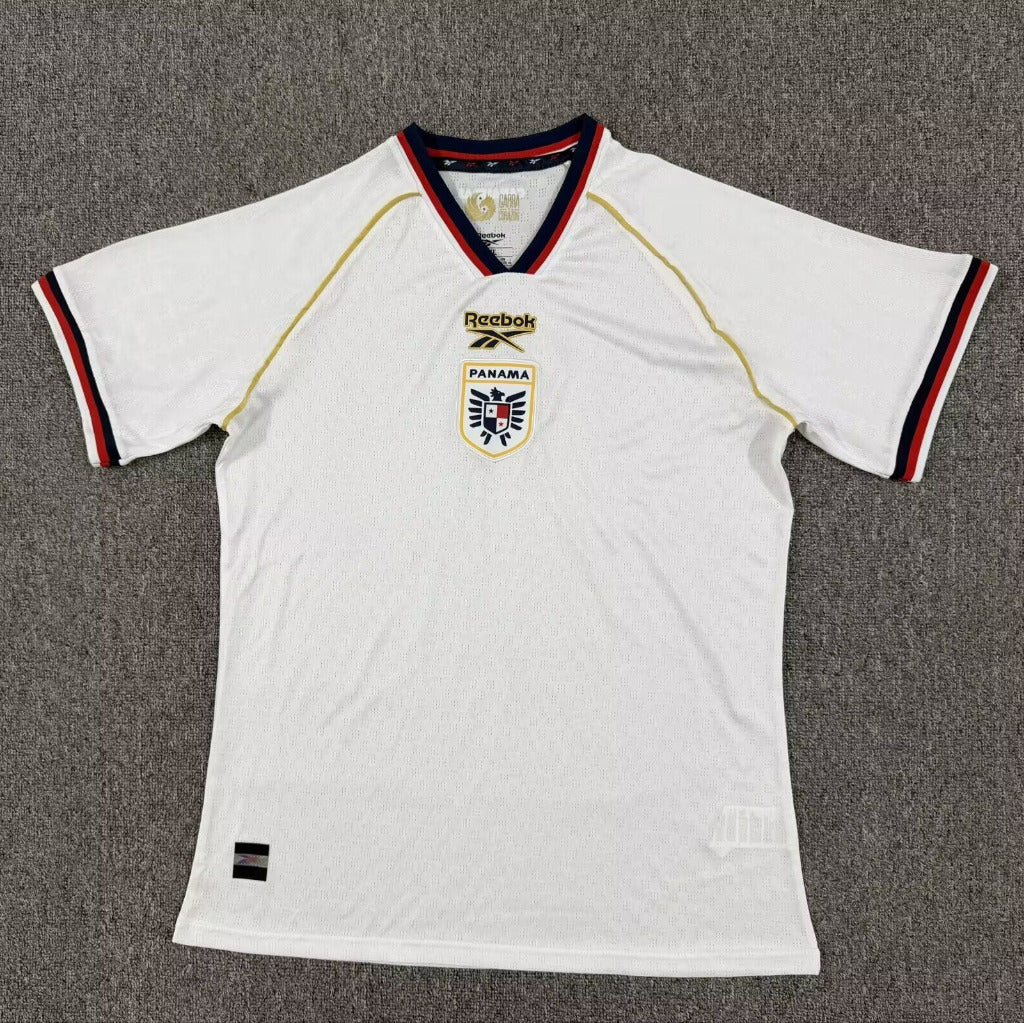 Panama 2026 White/Navy/Red Trim Away Women Jersey