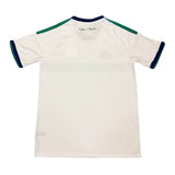 Panathinaikos 26/27 White/Green and Navy Horizontal Chest Stripes Away Jersey