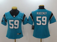 Panthers 2022/23 Kuechly #59 Blue/Black Women NFL Jersey