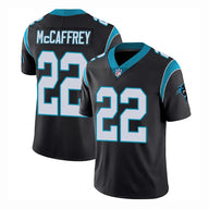 Panthers 25/26 McCaffrey #22 Black NFL Jersey
