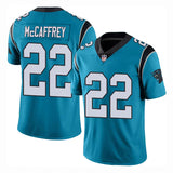 Panthers 25/26 McCaffrey #22 Blue NFL Jersey