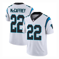 Panthers 25/26 McCaffrey #22 White NFL Jersey