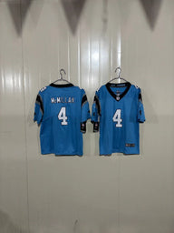 Panthers 25/26 McMillan #4 Blue Game Kids Jersey