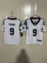 Panthers 25/26 Young #9 White Game Kids Jersey