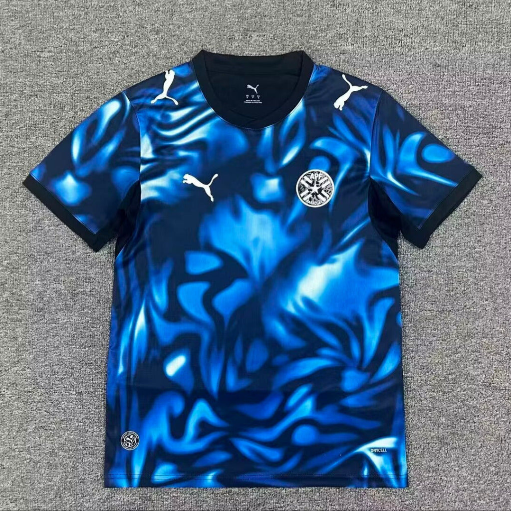 Paraguay 2026 Blue/Black Away Jersey