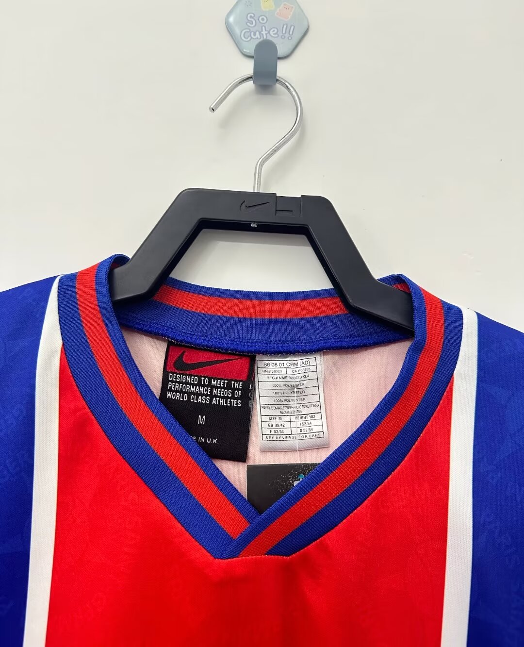 Paris 1995/96 Vintage Retro Home Jersey - Concept Kits