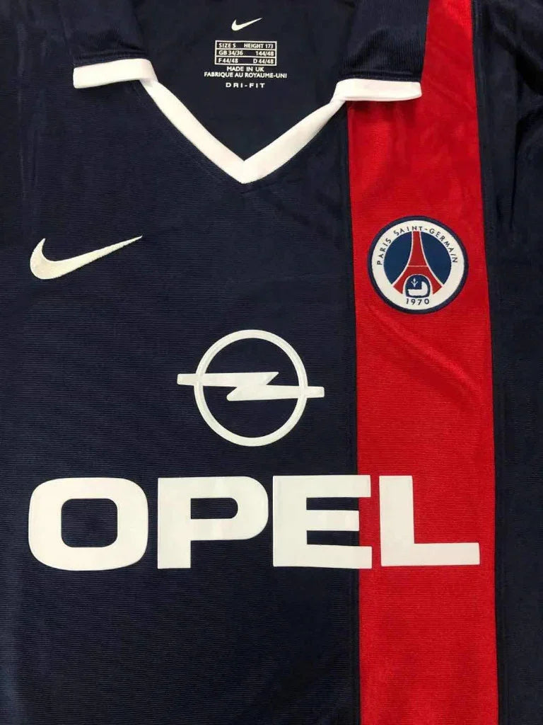 Paris 2001/02 Vintage Retro Home Jersey - Concept Kits