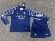 Paris 25/26 4th Kids Long Sleeve Jersey Set - Concept Kits