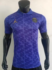 Paris 25/26 Polo Violet Player Version Jersey - Concept Kits
