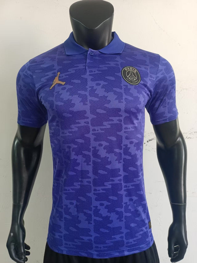 Paris 25/26 Polo Violet Player Version Jersey - Concept Kits