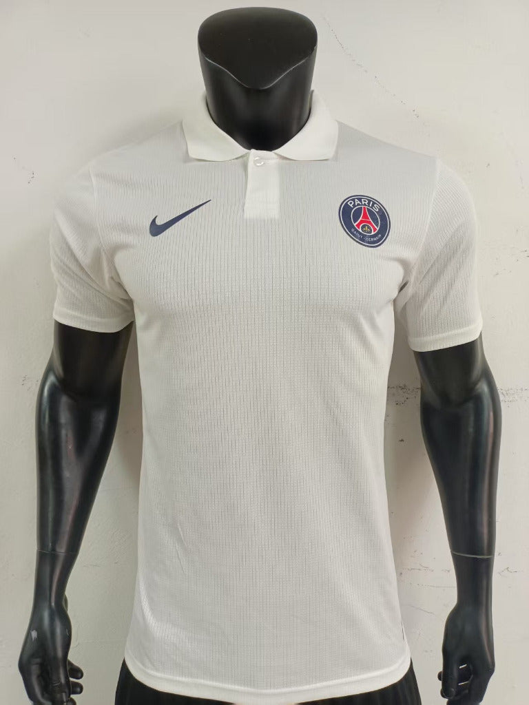 Paris 25/26 Polo White Player Version Shirt - Concept Kits