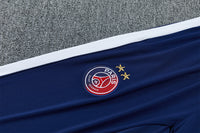 Paris 26/27 Black/Red/Blue Trim Training Tracksuit Set