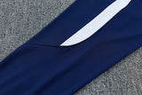 Paris 26/27 Black/Red/Blue Trim Training Tracksuit Set