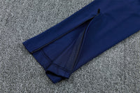 Paris 26/27 Black/Red/Blue Trim Training Tracksuit Set