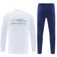 Paris 26/27 Black/Red/Blue Trim Training Tracksuit Set