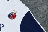 Paris 26/27 Black/Red/Blue Trim Training Tracksuit Set