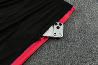 Paris 26/27 White with Orange-Red Training Tracksuit Set