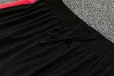 Paris 26/27 White with Orange-Red Training Tracksuit Set