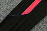 Paris 26/27 White with Orange-Red Training Tracksuit Set