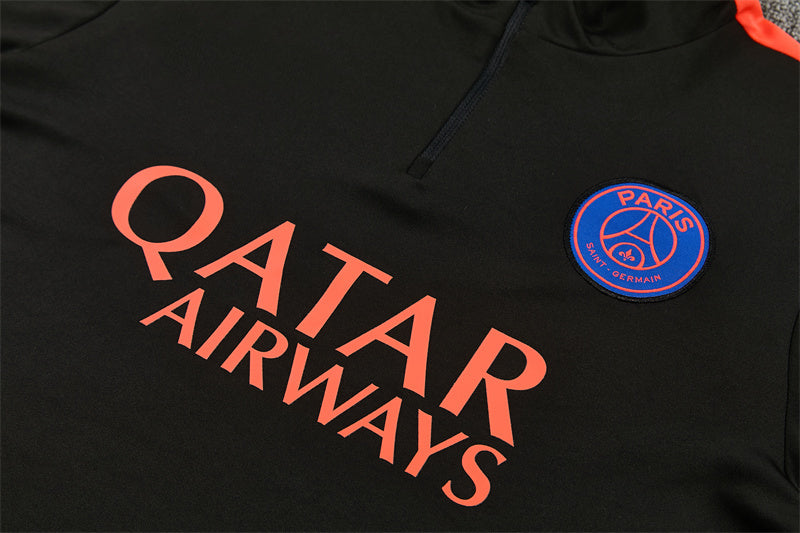 Paris 26/27 White with Royal Blue Training Tracksuit Set