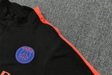 Paris 26/27 White with Royal Blue Training Tracksuit Set