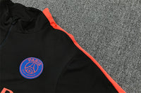 Paris 26/27 White with Royal Blue Training Tracksuit Set