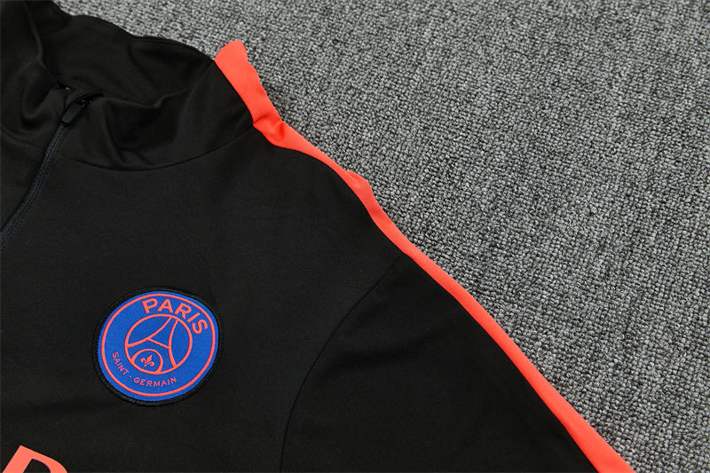 Paris 26/27 White with Royal Blue Training Tracksuit Set