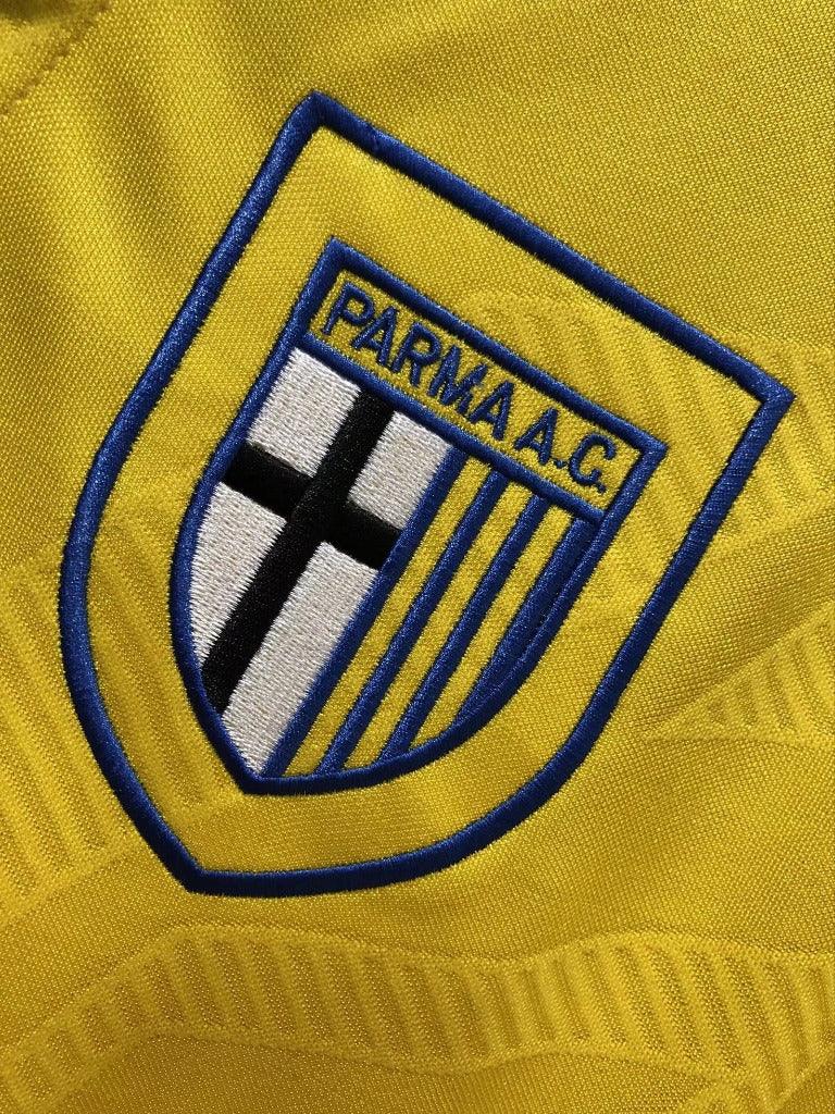Parma 1993/95 Vintage Retro Yellow Home Jersey