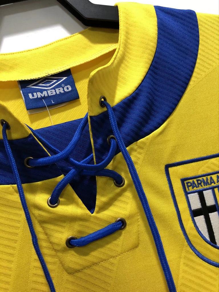 Parma 1993/95 Vintage Retro Yellow Home Jersey