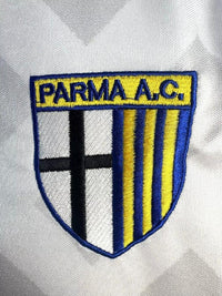 Parma 1995/97 Vintage Retro White Home Jersey