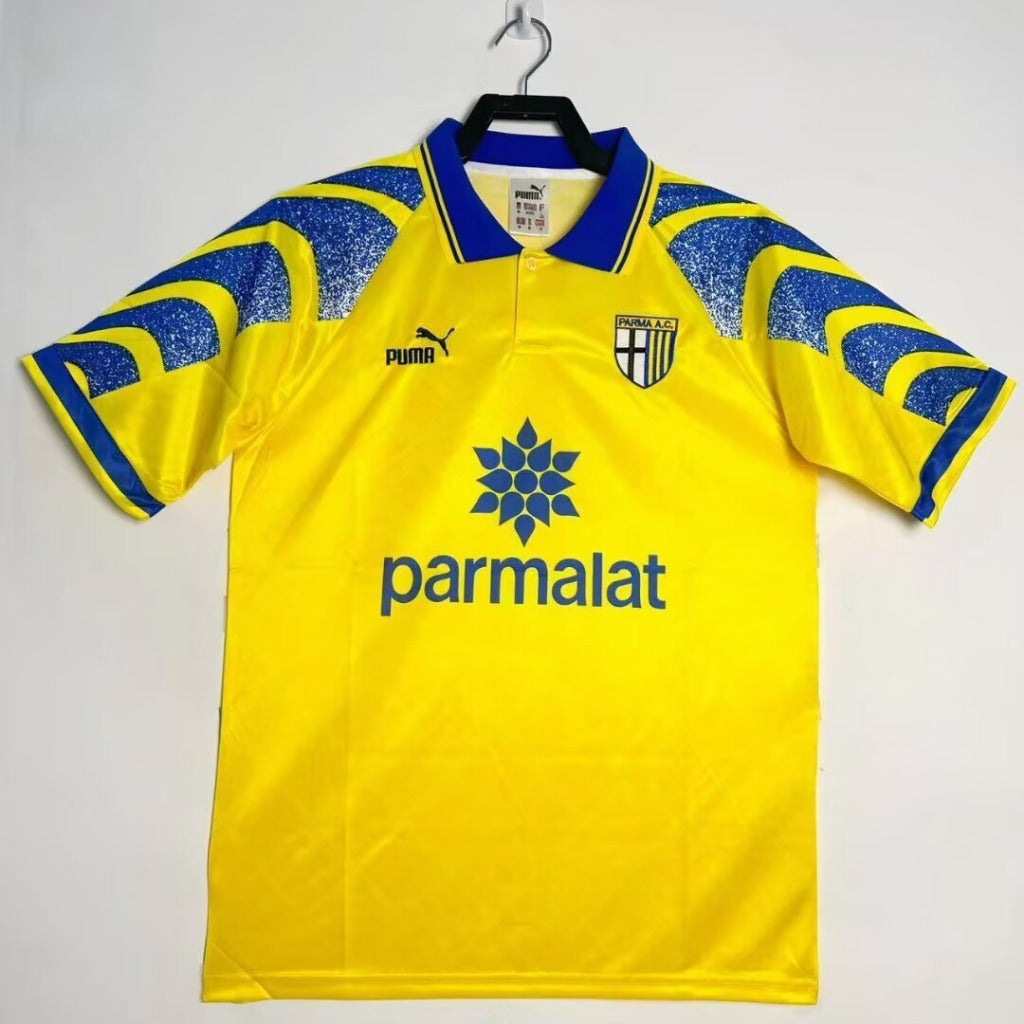 Parma 1995/97 Vintage Retro Yellow Third Away Jersey