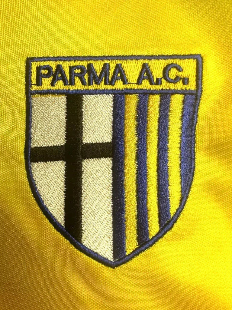 Parma 1995/97 Vintage Retro Yellow Third Away Jersey