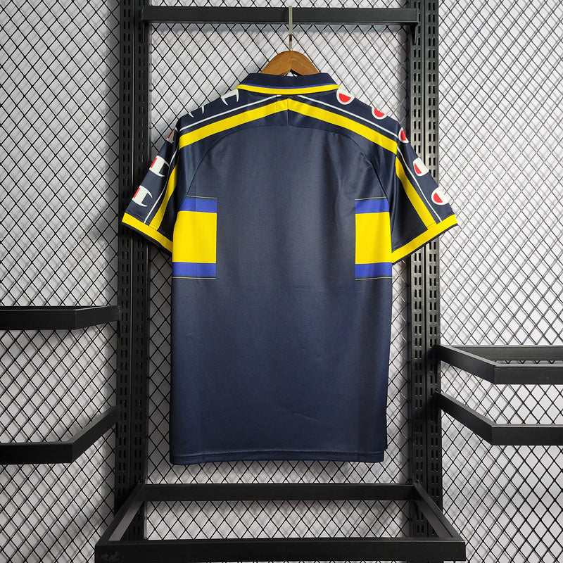 Parma 1999/00 Vintage Retro Blue Away Jersey