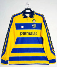 Parma 1999/00 Vintage Retro Home Long Sleeves Jersey