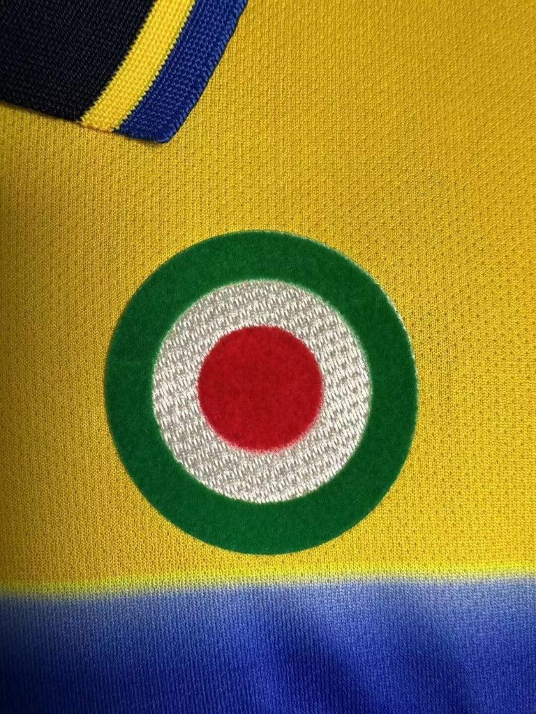 Parma 1999/00 Vintage Retro Home Long Sleeves Jersey