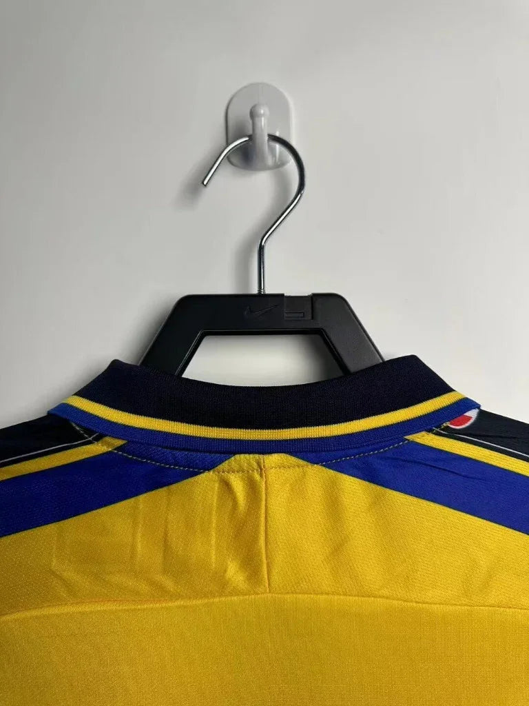 Parma 1999/00 Vintage Retro Home Long Sleeves Jersey