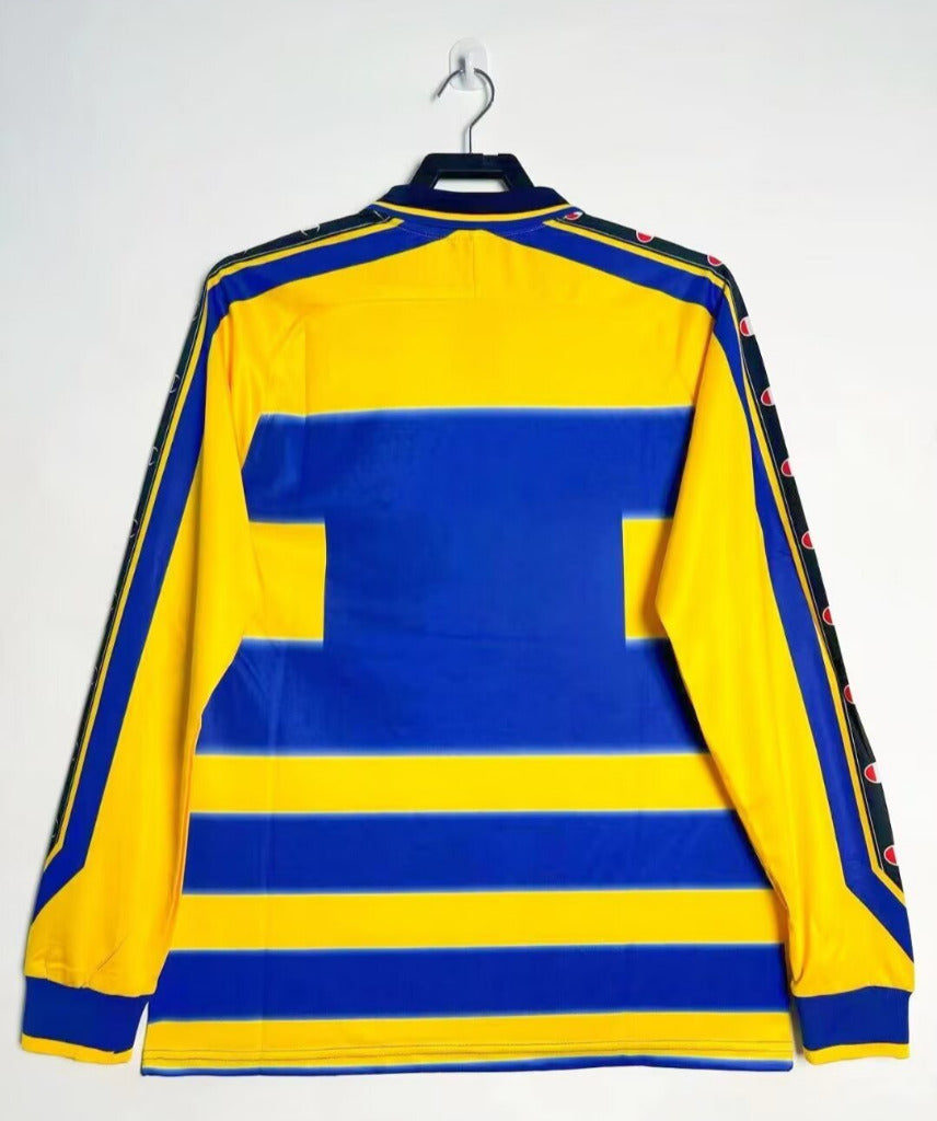 Parma 1999/00 Vintage Retro Home Long Sleeves Jersey