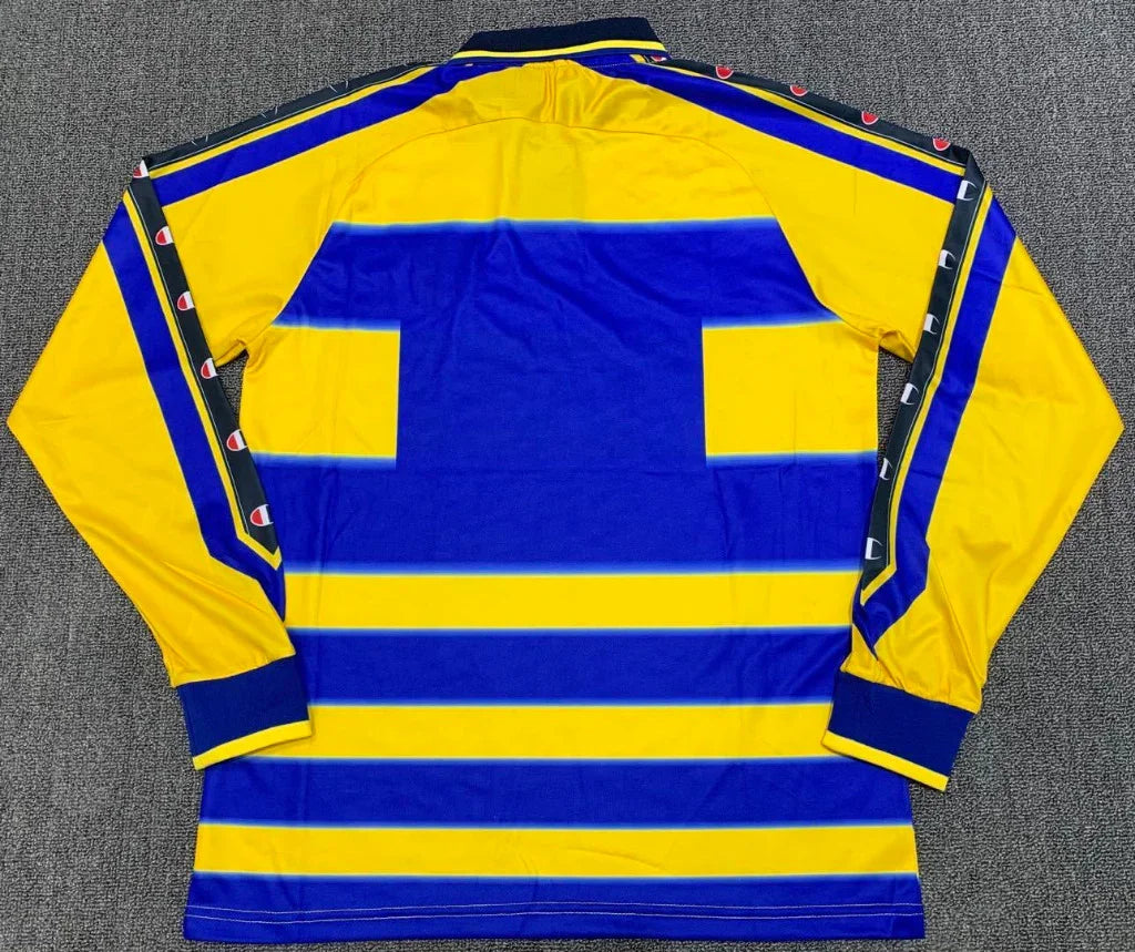 Parma 1999/00 Vintage Retro Home Long Sleeves Jersey