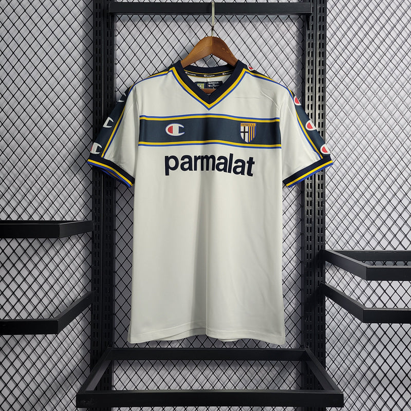 Parma 2002/03 Vintage Retro White Away Jersey