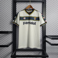 Parma 2002/03 Vintage Retro White Away Jersey