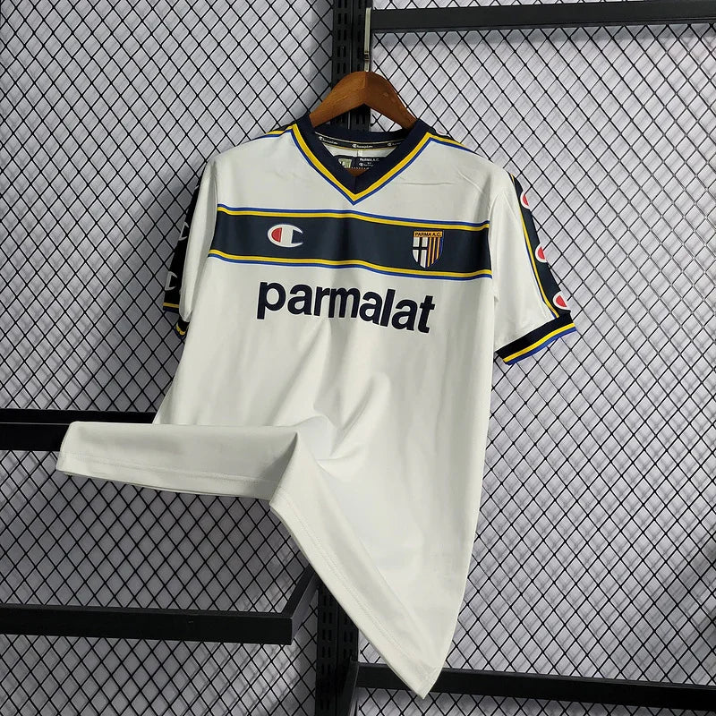 Parma 2002/03 Vintage Retro White Away Jersey