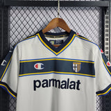 Parma 2002/03 Vintage Retro White Away Jersey