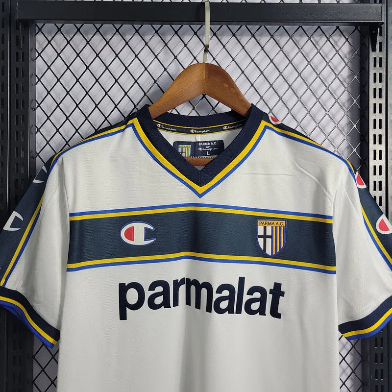 Parma 2002/03 Vintage Retro White Away Jersey