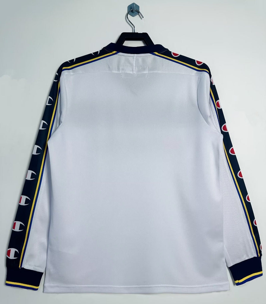 Parma 2002/03 Vintage Retro White Away Long Sleeves Jersey