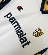 Parma 2003/04 Vintage Retro White Away Jersey