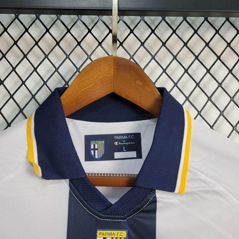 Parma 2005/06 Retro White/Blue Home Jersey